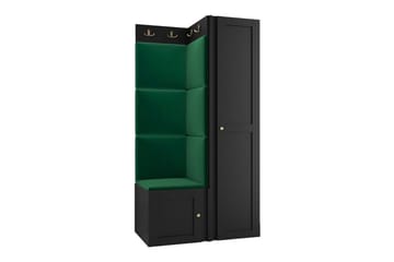 Dunvegan Highboard Black - Säilytys - Kaappi - Säilytyskaappi
