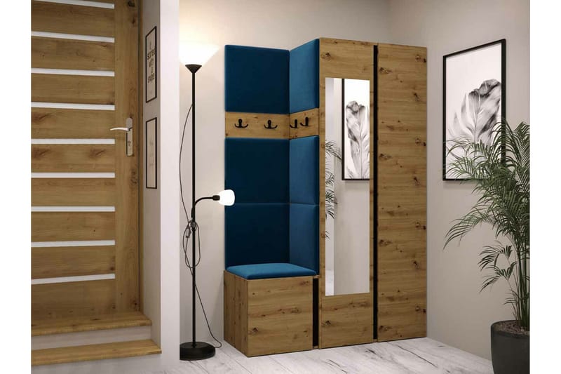 Dunvegan Highboard Black - Säilytys - Kaappi - Säilytyskaappi