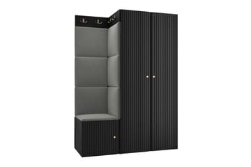 Dunvegan Highboard Black - Säilytys - Kaappi - Säilytyskaappi