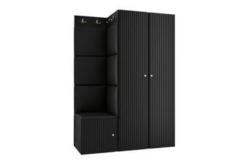 Dunvegan Highboard Black - Säilytys - Kaappi - Säilytyskaappi