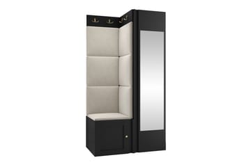 Dunvegan Highboard Black - Säilytys - Kaappi - Säilytyskaappi
