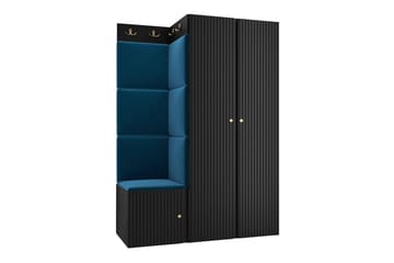Dunvegan Highboard Black - Säilytys - Kaappi - Säilytyskaappi