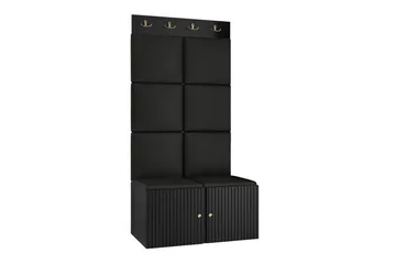 Dunvegan Highboard Black - Säilytys - Kaappi - Säilytyskaappi