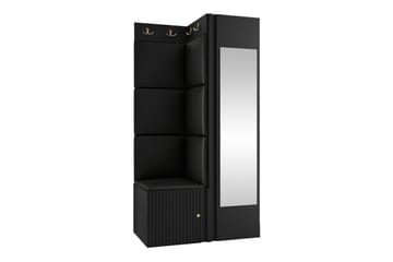 Dunvegan Highboard Black - Säilytys - Kaappi - Säilytyskaappi