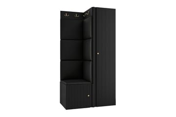 Dunvegan Highboard Black - Säilytys - Kaappi - Säilytyskaappi