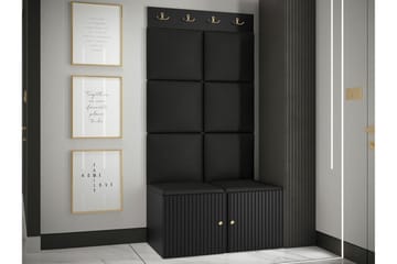 Dunvegan Highboard Black - Säilytys - Kaappi - Säilytyskaappi