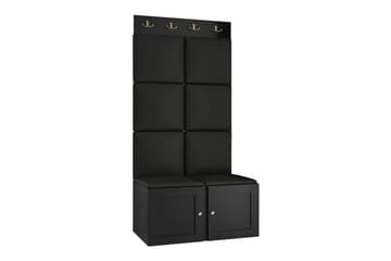 Dunvegan Highboard Black - Säilytys - Kaappi - Säilytyskaappi