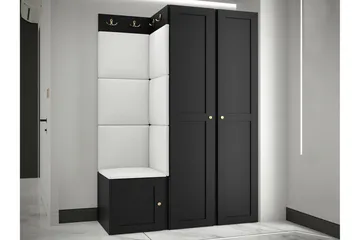 Dunvegan Highboard Black - Säilytys - Kaappi - Säilytyskaappi