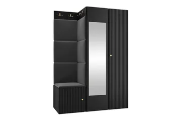 Dunvegan Highboard Black - Säilytys - Kaappi - Säilytyskaappi