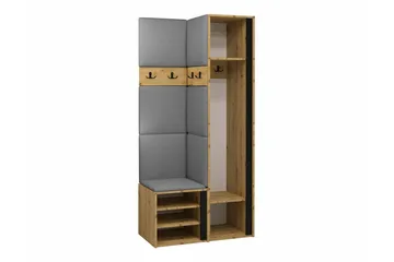 Dunvegan Highboard Black - Säilytys - Kaappi - Säilytyskaappi