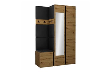 Dunvegan Highboard Black - Säilytys - Kaappi - Säilytyskaappi