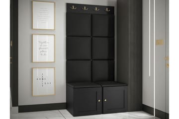Dunvegan Highboard Black - Säilytys - Kaappi - Säilytyskaappi