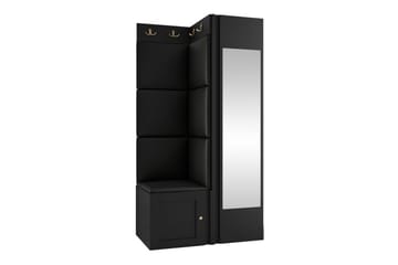 Dunvegan Highboard Black - Säilytys - Kaappi - Säilytyskaappi