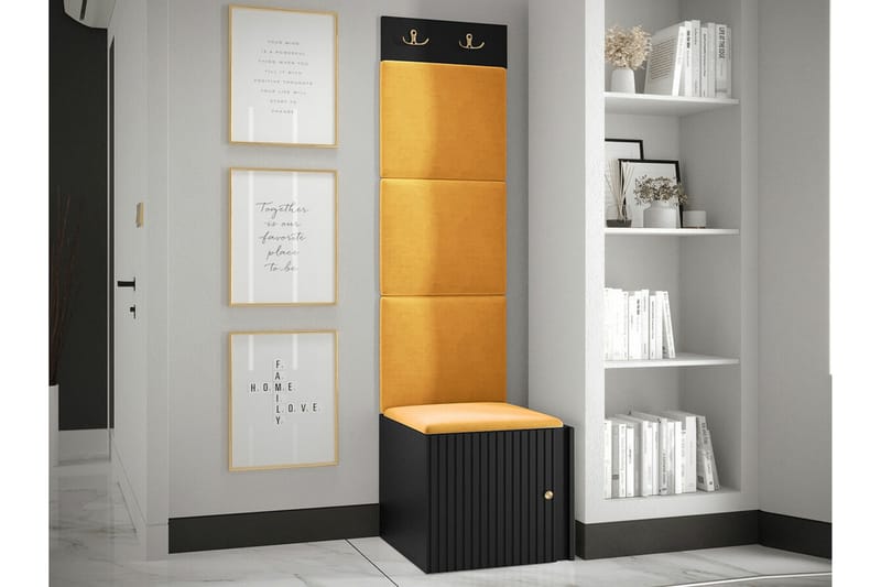 Dunvegan Highboard Black - Säilytys - Kaappi - Säilytyskaappi