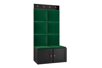 Dunvegan Highboard Black - Säilytys - Kaappi - Säilytyskaappi