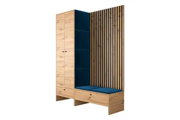 Dunvegan Highboard blue - Säilytys - Kaappi - Säilytyskaappi