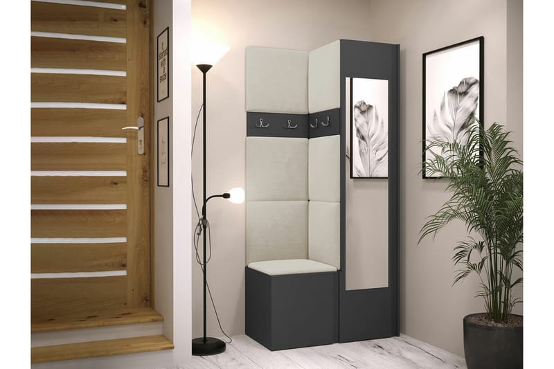 Dunvegan Highboard Graphite - Säilytys - Kaappi - Säilytyskaappi