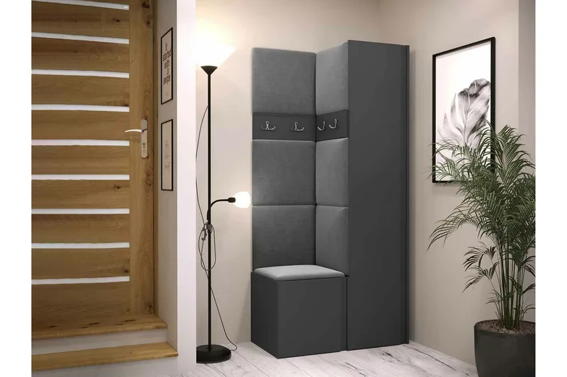 Dunvegan Highboard Graphite - Säilytys - Kaappi - Säilytyskaappi