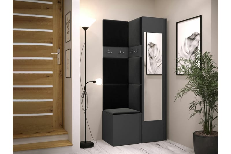 Dunvegan Highboard Graphite - Säilytys - Kaappi - Säilytyskaappi