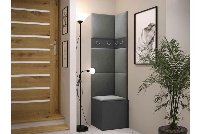 Dunvegan Highboard Graphite - Säilytys - Kaappi - Säilytyskaappi