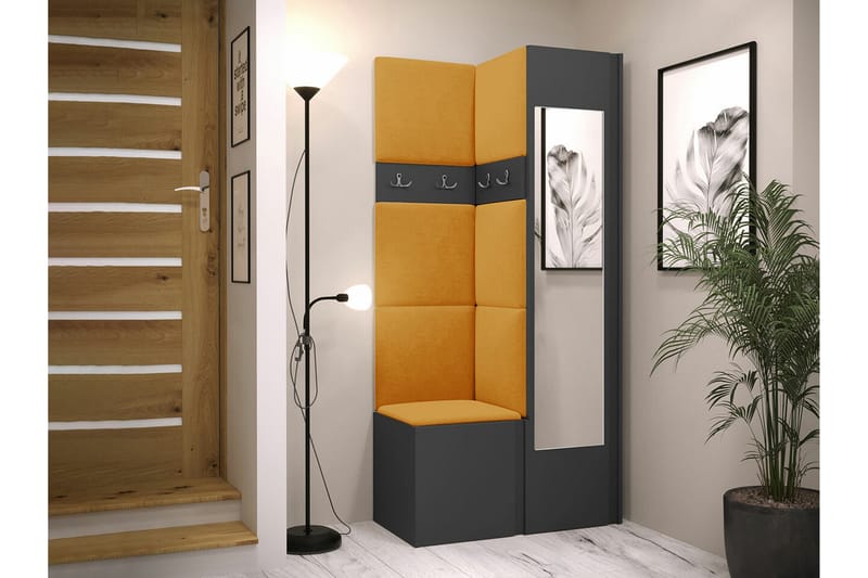 Dunvegan Highboard Graphite - Säilytys - Kaappi - Säilytyskaappi