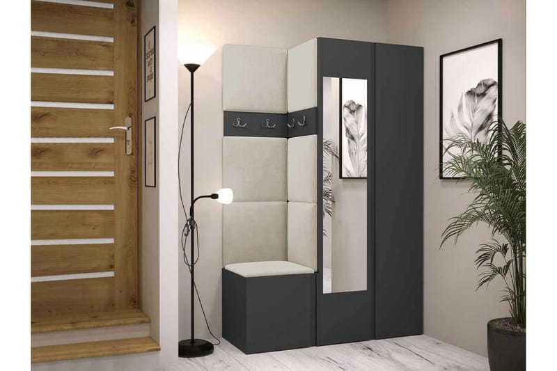 Dunvegan Highboard Graphite - Säilytys - Kaappi - Säilytyskaappi