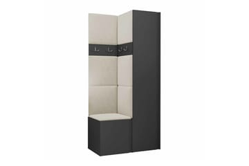 Dunvegan Highboard Graphite - Säilytys - Kaappi - Säilytyskaappi
