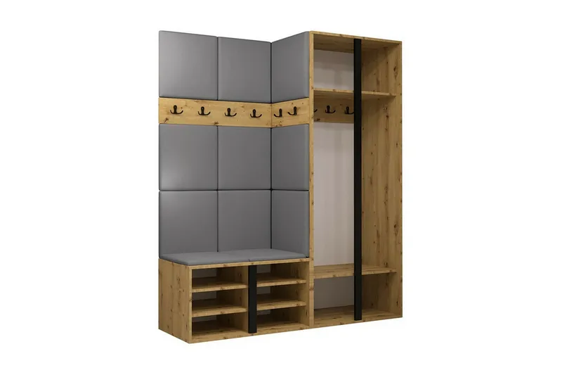 Dunvegan Highboard Graphite - Säilytys - Kaappi - Säilytyskaappi