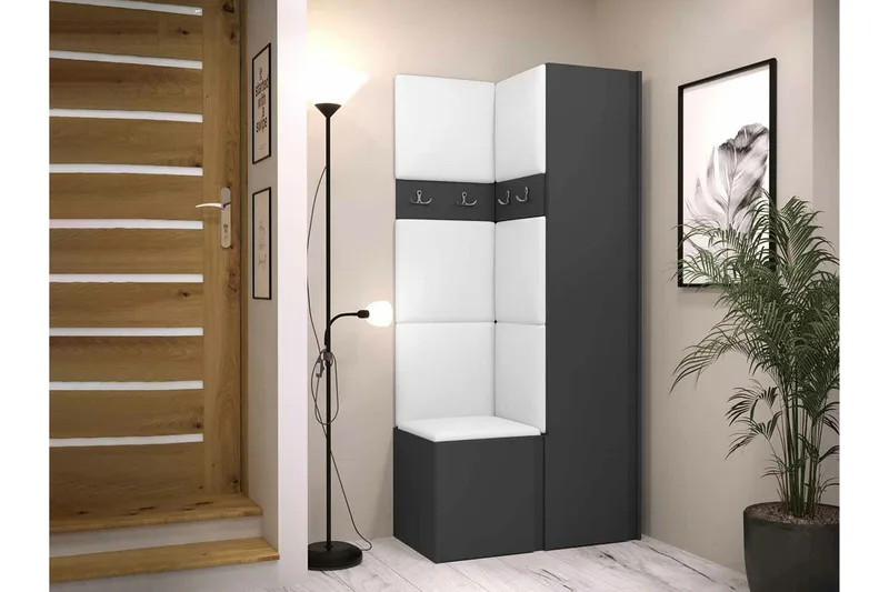 Dunvegan Highboard Graphite - Säilytys - Kaappi - Säilytyskaappi