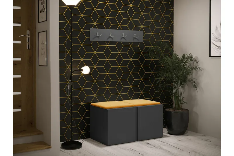 Dunvegan Highboard Graphite - Säilytys - Kaappi - Säilytyskaappi