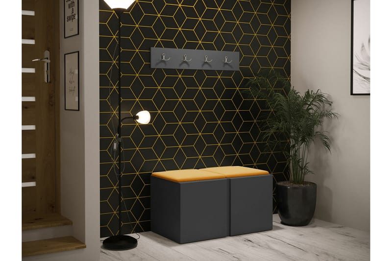 Dunvegan Highboard Graphite - Säilytys - Kaappi - Säilytyskaappi