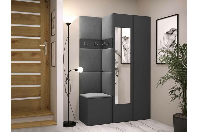 Dunvegan Highboard Graphite - Säilytys - Kaappi - Säilytyskaappi