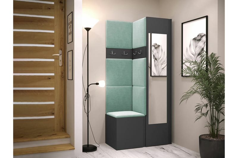 Dunvegan Highboard Graphite - Säilytys - Kaappi - Säilytyskaappi