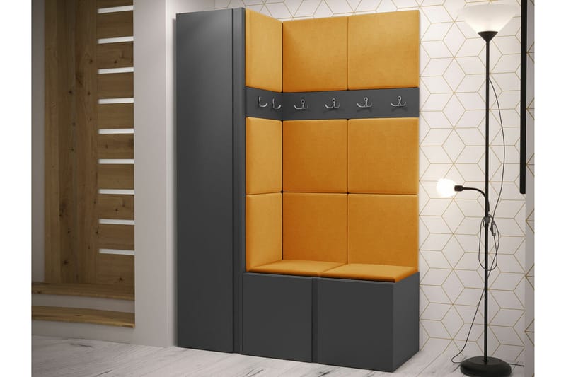 Dunvegan Highboard Graphite - Säilytys - Kaappi - Säilytyskaappi