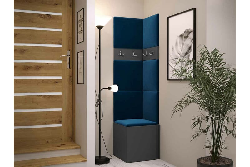 Dunvegan Highboard Graphite - Säilytys - Kaappi - Säilytyskaappi