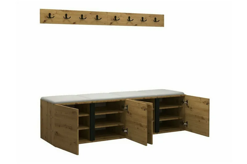 Dunvegan Highboard Graphite - Säilytys - Kaappi - Säilytyskaappi