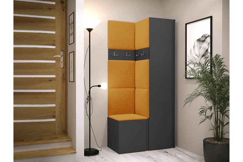 Dunvegan Highboard Graphite - Säilytys - Kaappi - Säilytyskaappi