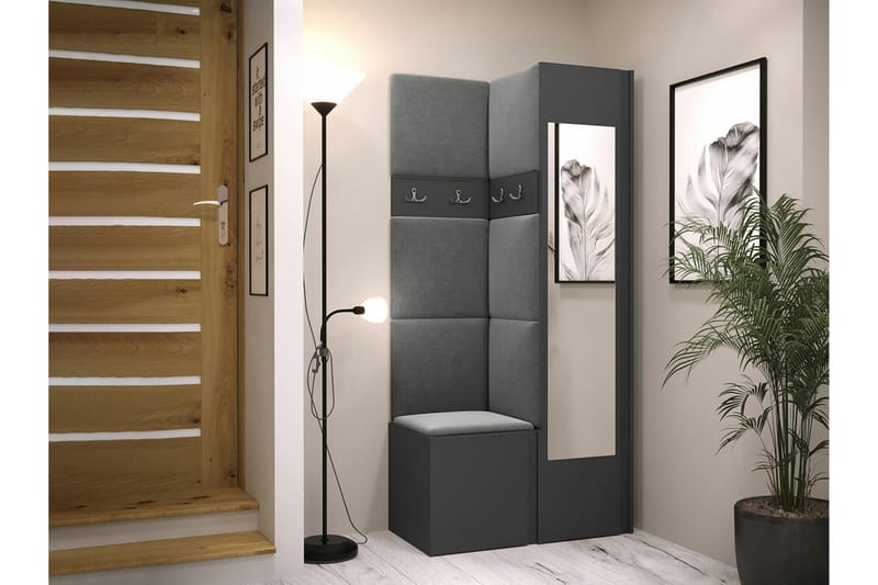 Dunvegan Highboard Graphite - Säilytys - Kaappi - Säilytyskaappi