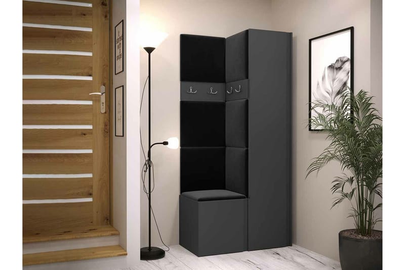 Dunvegan Highboard Graphite - Säilytys - Kaappi - Säilytyskaappi