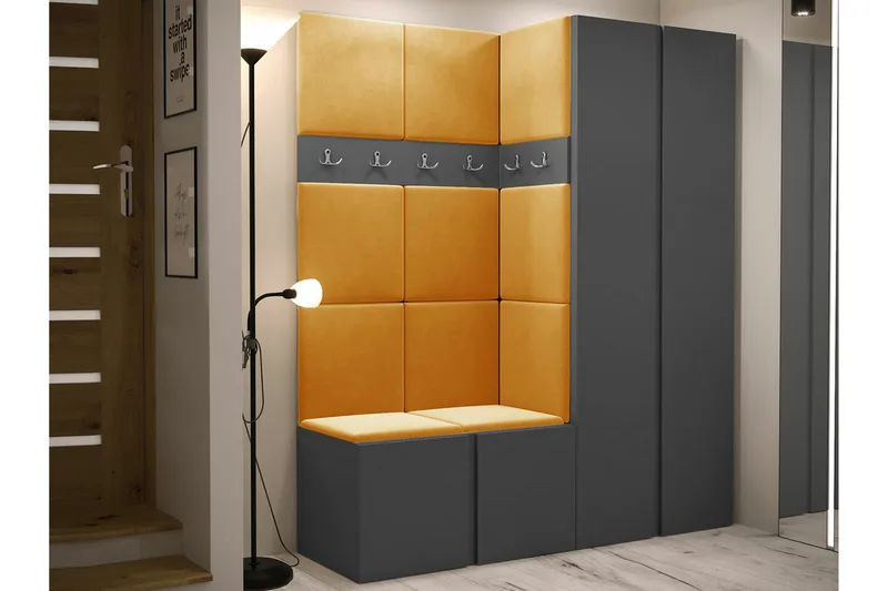 Dunvegan Highboard Graphite - Säilytys - Kaappi - Säilytyskaappi