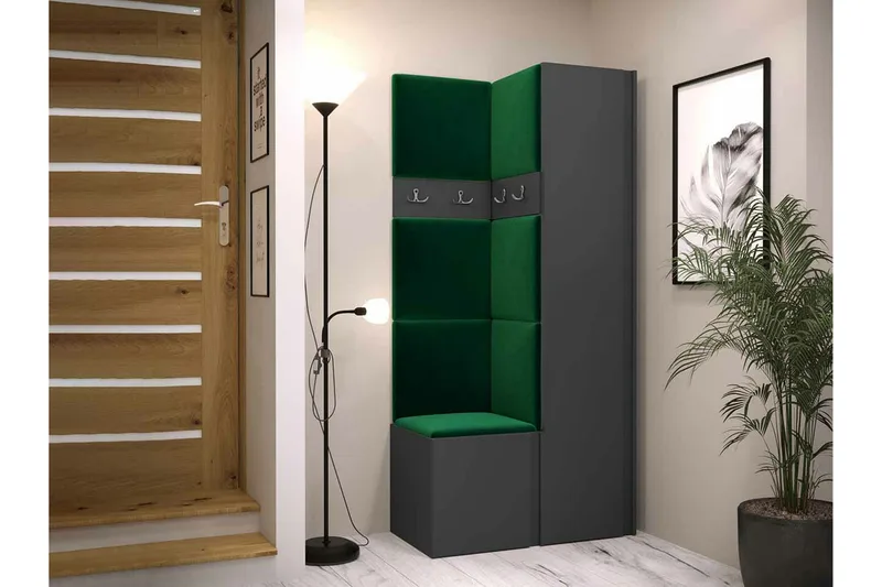 Dunvegan Highboard Graphite - Säilytys - Kaappi - Säilytyskaappi