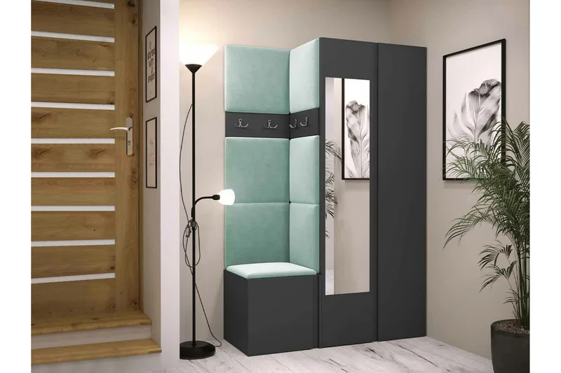 Dunvegan Highboard Graphite - Säilytys - Kaappi - Säilytyskaappi