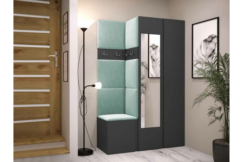 Dunvegan Highboard Graphite - Säilytys - Kaappi - Säilytyskaappi