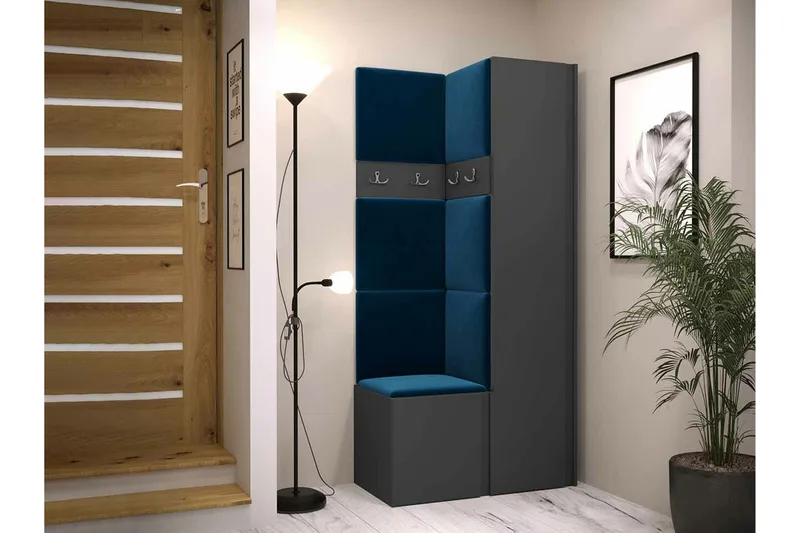 Dunvegan Highboard Graphite - Säilytys - Kaappi - Säilytyskaappi