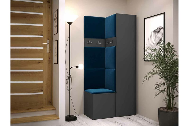 Dunvegan Highboard Graphite - Säilytys - Kaappi - Säilytyskaappi