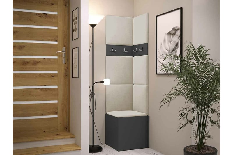 Dunvegan Highboard Graphite - Säilytys - Kaappi - Säilytyskaappi