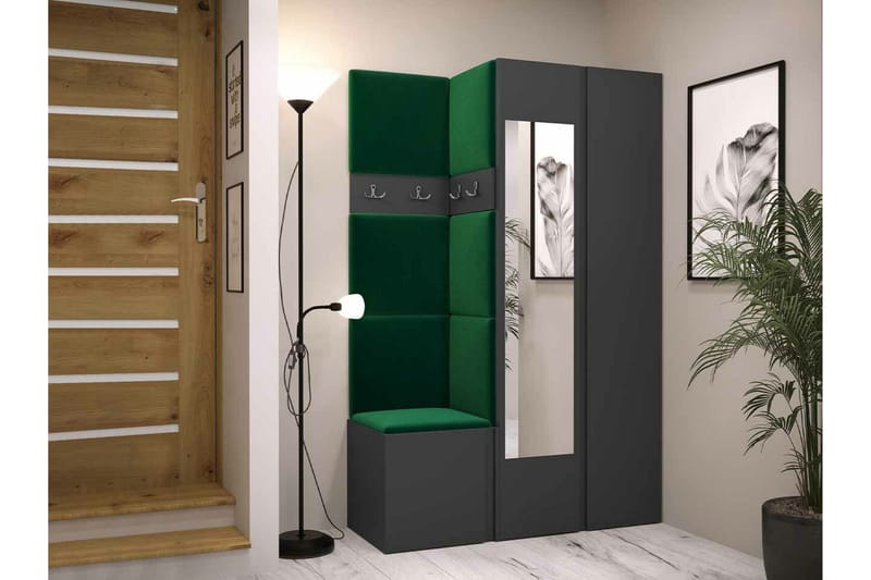 Dunvegan Highboard Graphite - Säilytys - Kaappi - Säilytyskaappi