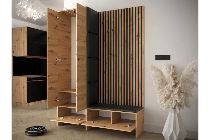 Dunvegan Highboard Green - Säilytys - Kaappi - Säilytyskaappi