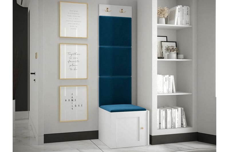 Dunvegan Highboard White - Säilytys - Kaappi - Säilytyskaappi