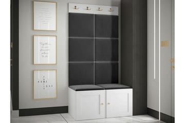 Dunvegan Highboard White - Säilytys - Kaappi - Säilytyskaappi